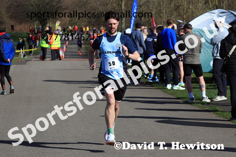 Senior Mens 2026 NECAA Royal Signals Road Relays, Hetton Lyons Country Park, Hetton le Hole. Photo: David T. Hewitson/Sports for All Pics